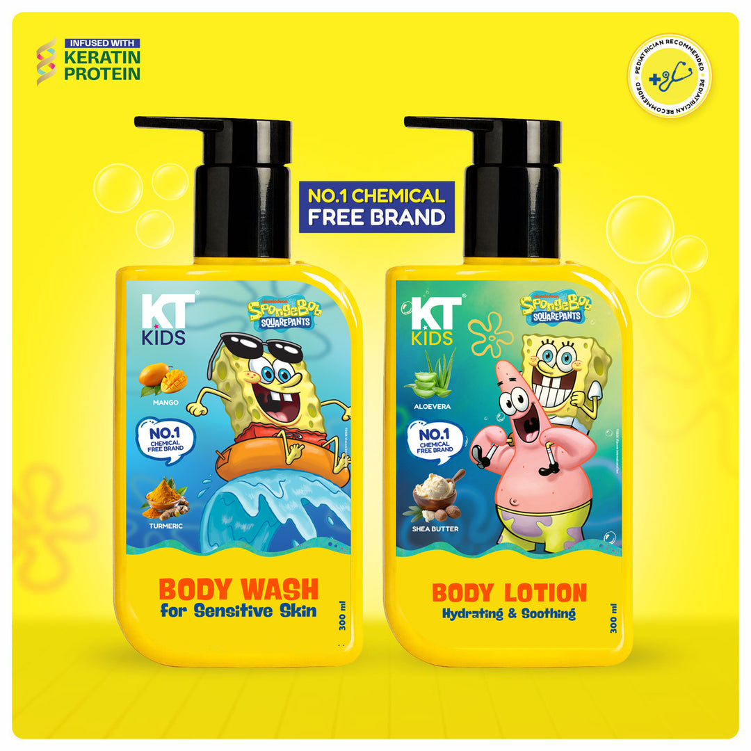 Gentle Body Care Combo | Soft Body Wash + Moisturizing Kids Lotion