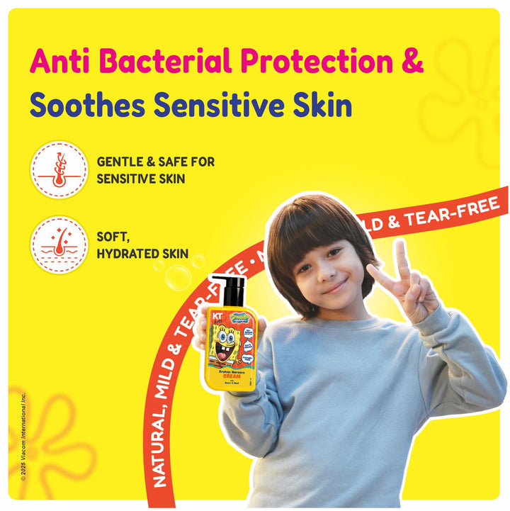 Gift Set ~ Hair Care For Boys 8–12 Years | Shampoo + Conditioner / Protein Cream + Hair Serum + Sun-Protection Hair Spray + Yellow Gift Bag + FREE Keychain