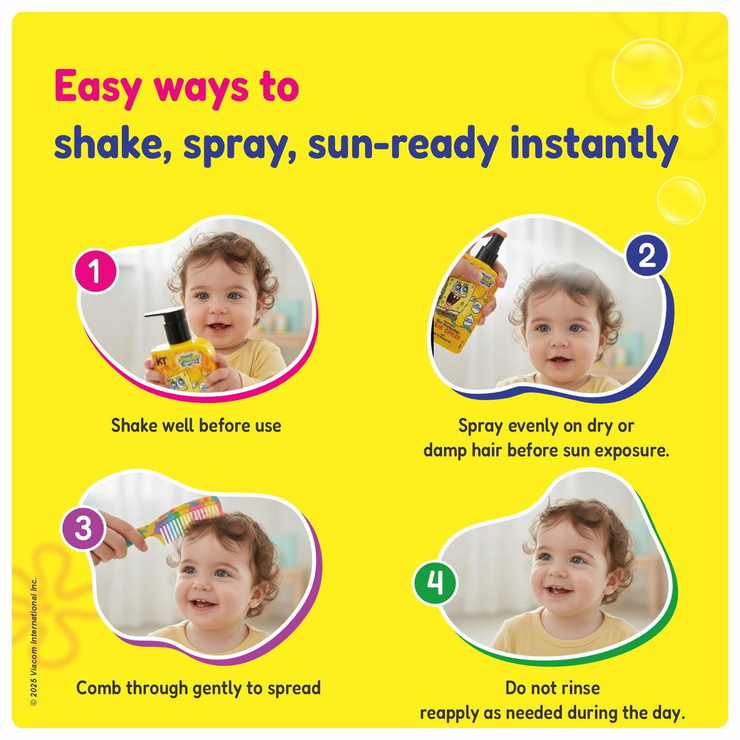 Moisturizing Sun Protection Hair Spray | SPF 25 | 200ml