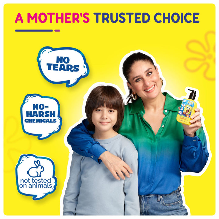 Haircare Trio Combo | Gentle Cleansing Shampoo Boys Age 3-7years + Conditioner / Protein Haircare Cream + Hair Leave-In Serum