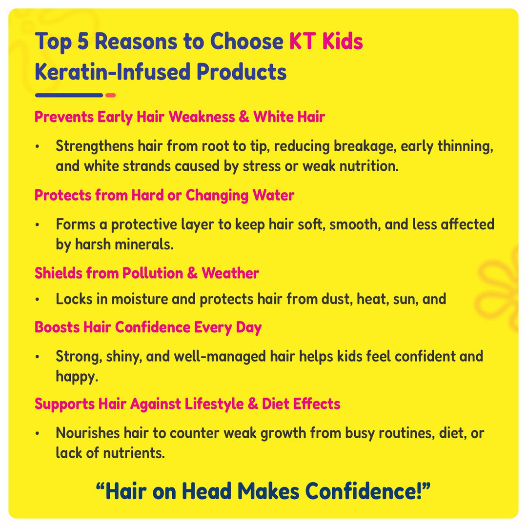 Haircare Trio Combo | Gentle Cleansing Shampoo Boys Age 3-7years + Conditioner / Protein Haircare Cream + Hair Leave-In Serum