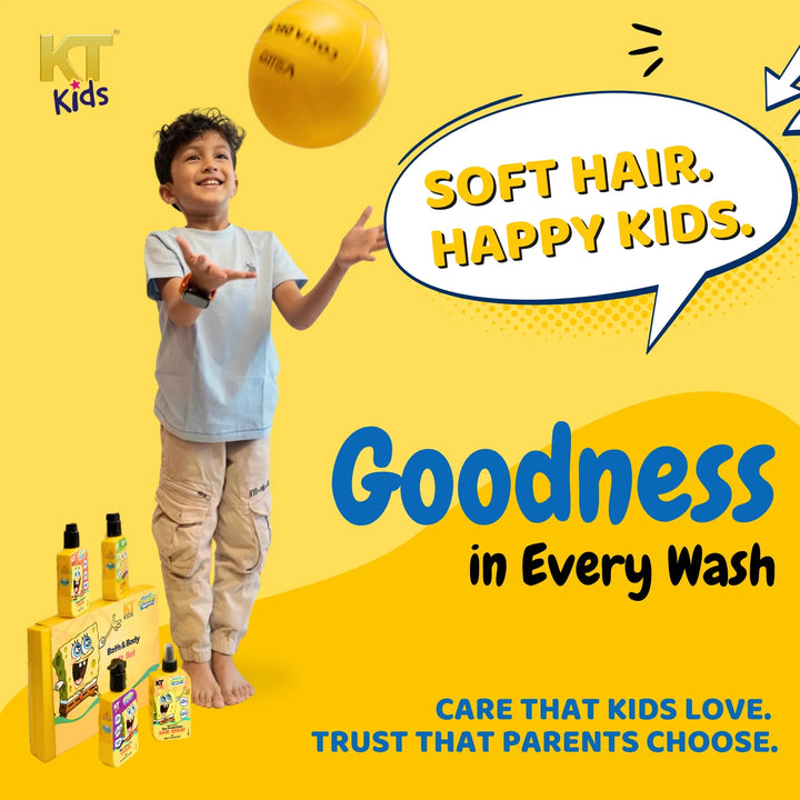 Haircare Trio Combo | Gentle Cleansing Shampoo Boys Age 3-7years + Conditioner / Protein Haircare Cream + Hair Leave-In Serum